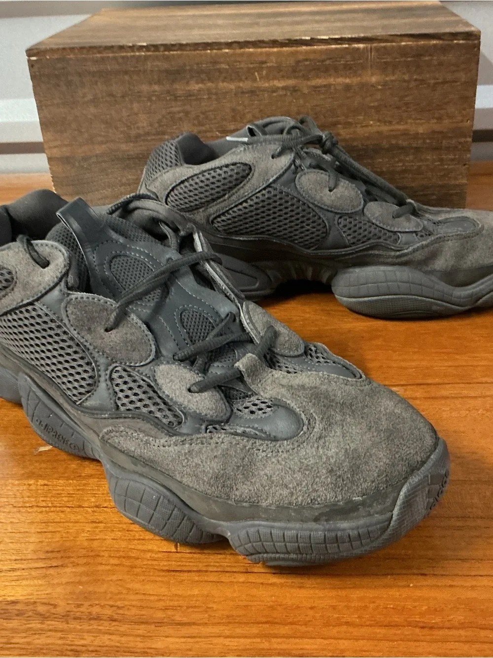 Adidas Yeezy 500 Utility Black Sneaker F36640 Size 13